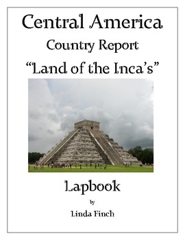 Preview of Central America Country Report Lapbook