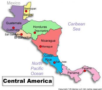 Preview of Central America and The Caribbean - Spanish Lesson
