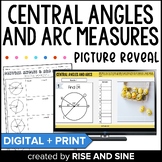 Central Angles and Arc Measures Self-Checking Digital Activity
