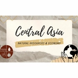 Central Asia Natural Resource & Graphing Activity with Questions