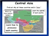 Central Asian Map Activities