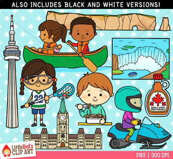 Preview of Central Canada Clip Art