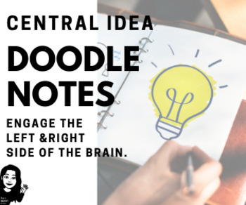 Preview of Central Idea Doodle Notes