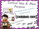 Central Idea and Main Purpose of a Text