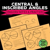 Circle Theorems Introductory Activity Freebie