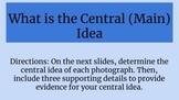 Central Main Idea Practice - Google Slides fillable studen