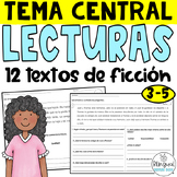 Central Theme in Spanish - Tema central y lección - Rasgos