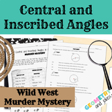 Central and Inscribed Angles in Circles Geometry Murder My