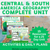 Central and South America Complete Unit Geography of Latin