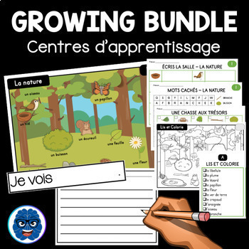 Preview of Centres d'apprentissage: MEGA GROWING BUNDLE// Literacy Centres (FRENCH)