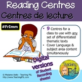 Centres de lecture français | FRENCH Immersion Content-Bas
