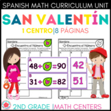 Centro de Matemáticas Suma de Dos dígitos San Valentín