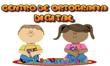 Preview of Centro de ortografia Digital (literacy centers distance learning friendly)