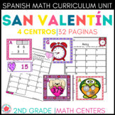 Centros Matemáticas Febrero San Valentín restas monedas re