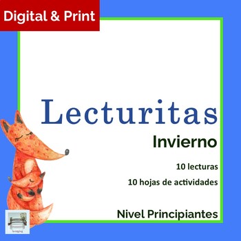 Preview of Centros de Lecturas de Comprensión Spanish Reading Comprehension Passages