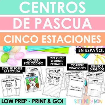 Preview of Centros de Pascua | Spanish Easter Centers