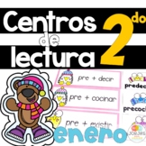 Centros de lectura segundo grado enero Second grade center