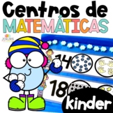 Centros de matemáticas KINDER enero | Math Kinder Centers 