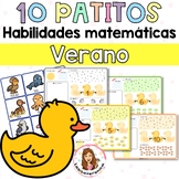 Centros de matemáticas/Math Centers. 10 PATITOS DE GOMA.Te