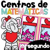 Centros de matemáticas SEGUNDO GRADO febrero Valentine's C