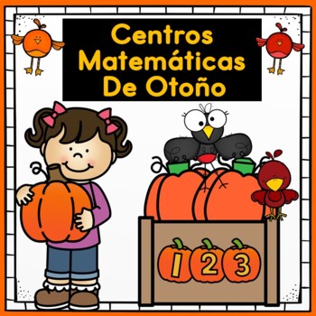 Preview of Centros de otoño | Kinder Centros de matematicas