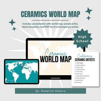 Preview of Ceramic World Map: contemporary artists