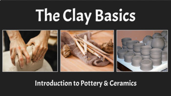 Preview of Ceramics Basics Unit Plan (Virtual Friendly)