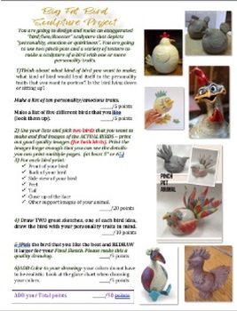 Preview of Ceramics: Big Fat Bird Project