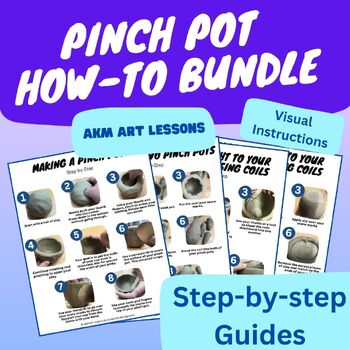 Preview of Ceramics - Pinch Construction - How-To Handout Bundle
