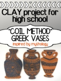 Ceramics Project for High School - Greek Vases - Coil Pots