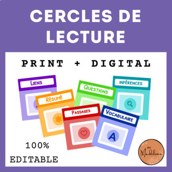 Preview of Cercles de Lecture 
