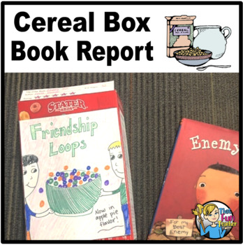 Preview of Cereal Box Book Report - Project Based Learning