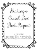 Cereal Box Book Report Tutorial