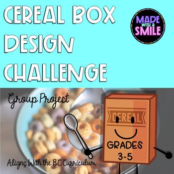 Preview of Cereal Box Design Challenge Group Project