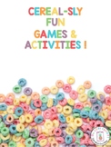 Cereal-Sly Fun Games & Activities: Distance Learning witho