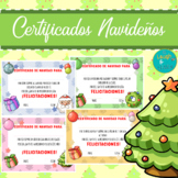 Certificados de Navidad para niños | Español