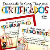 Certificados de la Niñez Temprana