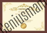 Certificate Of Completion Template, Printable