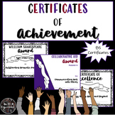 Certificates of Achievement (Printable)