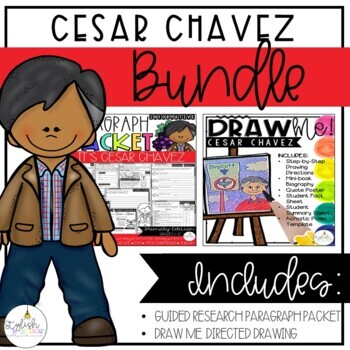 Preview of Cesar Chavez Biography BUNDLE
