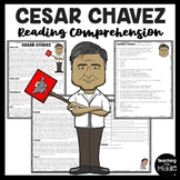 Cesar Chavez Biography Hispanic Heritage Reading Comprehen