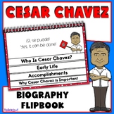 Cesar Chavez Biography Report Flipbook Latinx Leader Hispa
