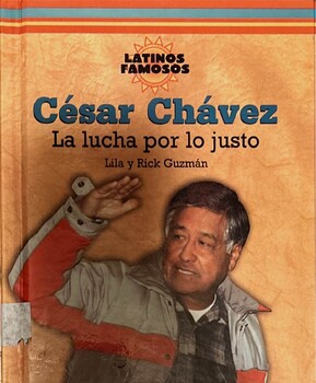 Preview of Cesar Chavez Childrens book for Guided Reading in Spanish