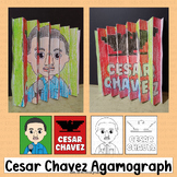 Cesar Chavez Craft Agamograph Hispanic Heritage Month Acti