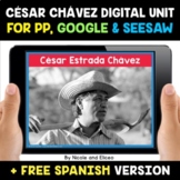 Cesar Chavez Digital Activities for Google and Seesaw + FR