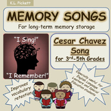 Cesar Chavez Song for Third to Fifth Grade Students