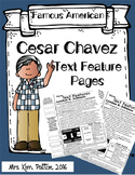 Cesar Chavez Text Features Page