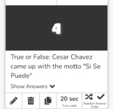 Cesar Chavez Trivia (Blooket)