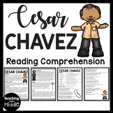 Activist Cesar Chavez Biography Reading Comprehension Work