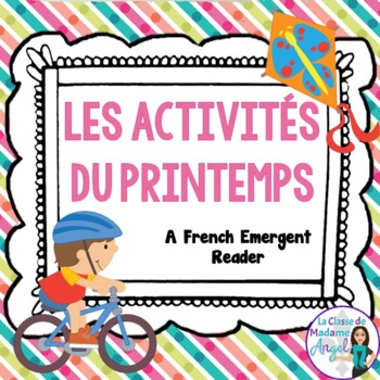 Preview of C'est le printemps! A French Emergent Reader with Spring Activities